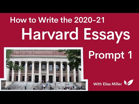 Cara Menulis 2020-21 Harvard Esai: Prompt 1