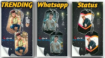 How To Make New Trending Status Video editing in KineMaster ll attitude boys & girls status editing