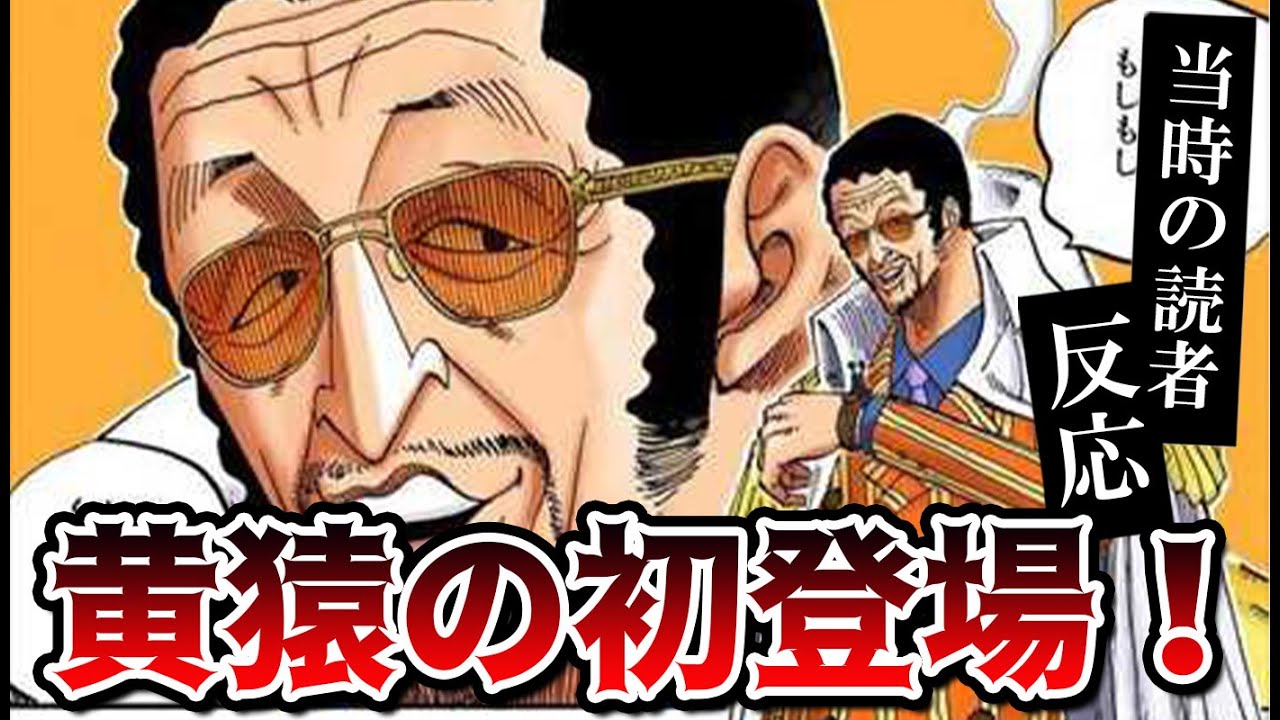 黄猿の初登場を見た当時の読者の反応集!初めはこんな印象でしたwww【ワンピース507話】 - YouTube