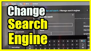 How to Change Search Engine on Address bar for EDGE Browser on Xbox Series X (Easy Tutorial)
