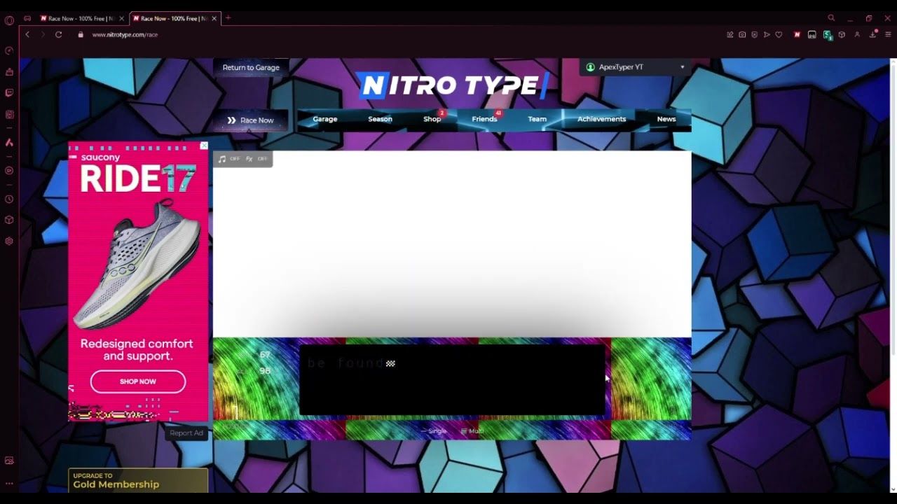 New Nitro Type Season!