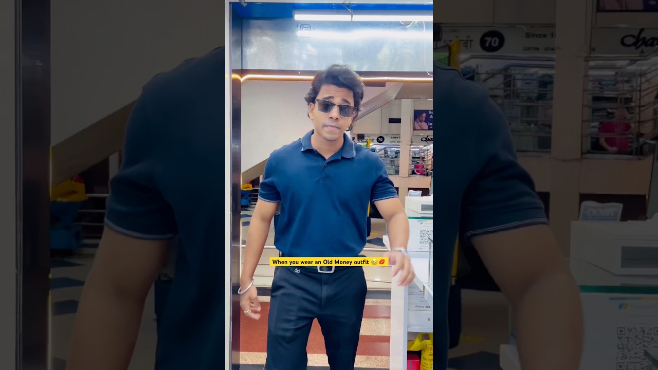 Сцена в наряде «Старые деньги» 🤣 | Shindekingggdom | Omkaarr Shinde 