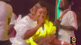 Piesie Esther Performs Mahama’s Favorite Song At Their 30th Marriage Anniversary.