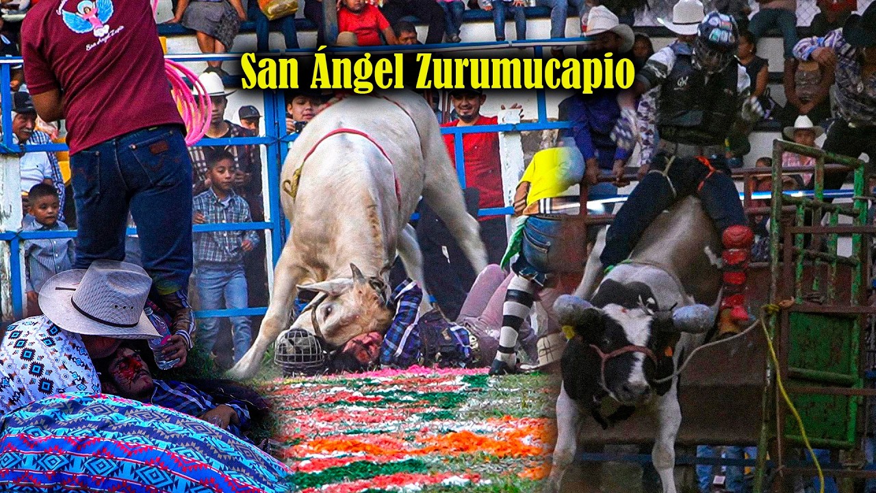 ¡SELECCIÓN DE GANADERÍAS! Jaripeo en honor a San José en San Ángel Zurumucapio🐂🔥
