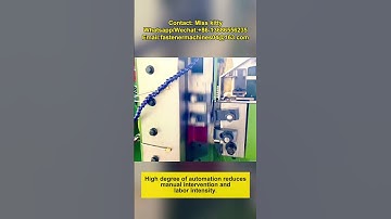 Special design threading machine-vertical type #fasteners