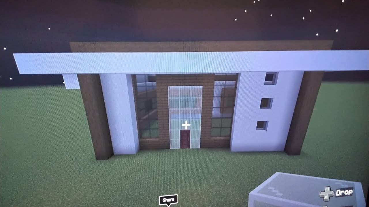 Simple Luxury Minecraft House Tutorial - YouTube