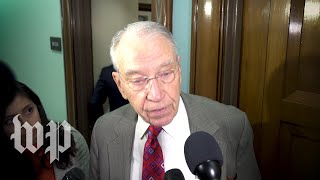 Grassley on Facebook: ‘can’t promise a hearing at this point’