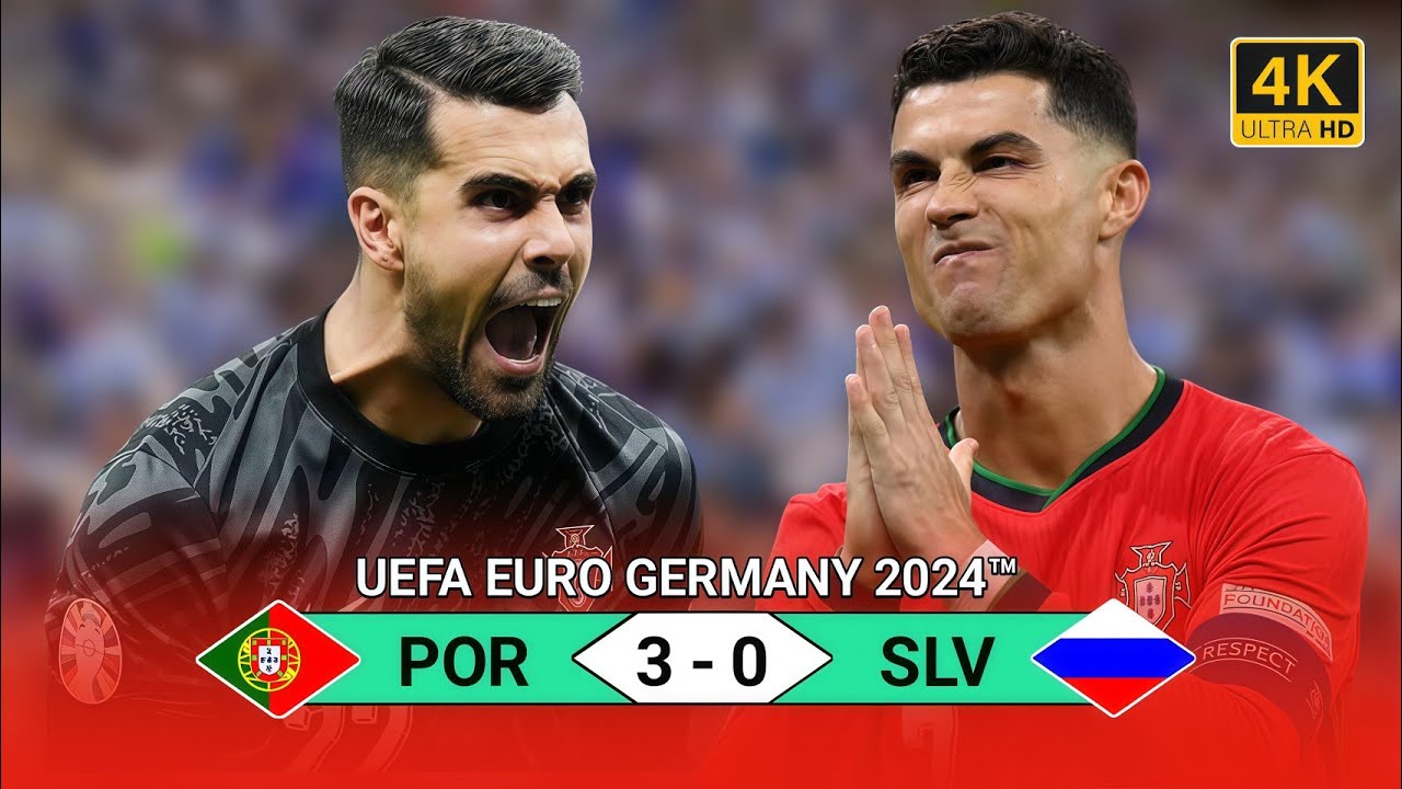 RONALDO MISSES PENALTY AND PORTUGAL ARE SAVED LEEAT PENALTY DRAMA | PORTUGAL VS SLOVENIA | EURO 2024
