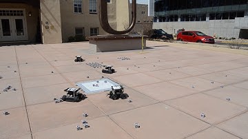 Central place foraging algorithm (CPFA) for robot swarms part 2