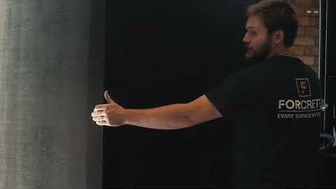 Forcrete - Microcement Training - Equipment And Techniques - Application