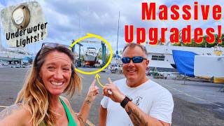 7 Days on the Hard With a Nordhavn: Underwater Lights, Anchor Chain & Locker Overhaul & a Lost Cat!