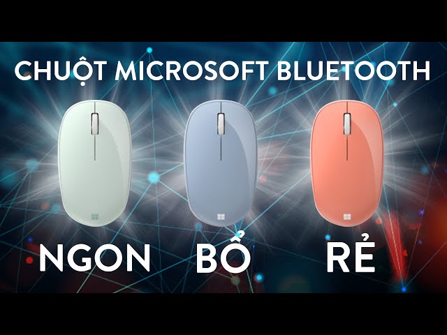 Chuột Không Dây Microsoft Bluetooth | Ngon+Bổ+Rẻ