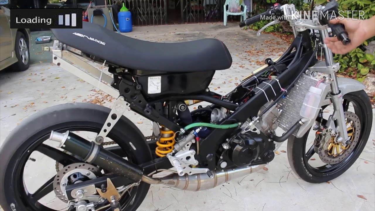 Honda Nova dash 125 RS 2Stroke HRC Tuneup Spec underbone racing