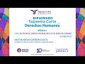 12 de agosto de 2021. Diplomado "La Suprema Corte y los Derechos Humanos". Módulo II.