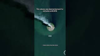 Kadovar Volcano erupted in 2018 after centuries, still active today. #Volcano #eruption  #RingOfFire