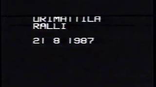 Orimattilaralli 1987