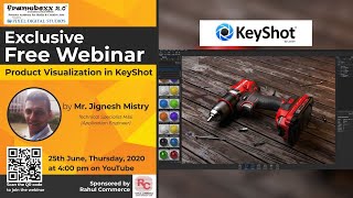 Celebrity Webinar | Product Visualization in KeyShot Profile