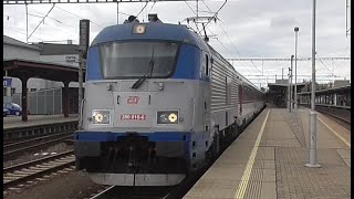 Elektrické lokomotivy ř.380 (Dopravce České dráhy a.s.) na vlacích linek Ex1, Ex2, Ex3 a Ex6