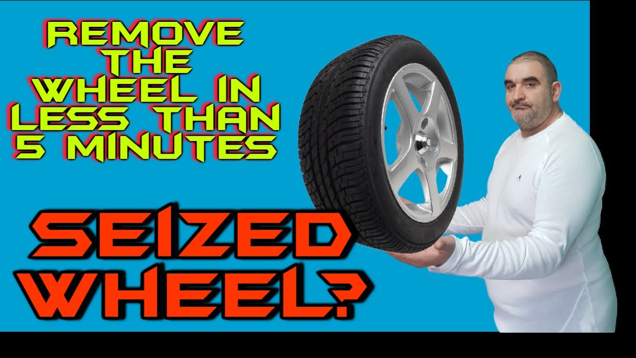 How to release a seized or ruststuck wheel YouTube