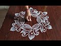 2 beautiful daily kolams only 3 dots easy rangoli designs