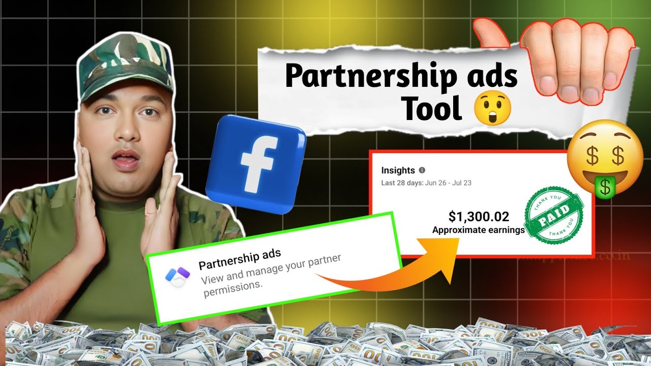 Facebook Partnership paid Tool आखिर क्या है कैसे कमाई होगी - YouTube