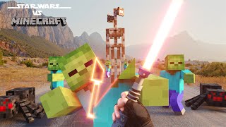 Star Wars vs Minecraft vs Siren Head