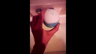 Lush Demo - Big Blue Bath Bomb 🌊