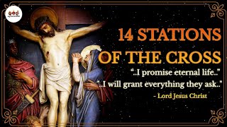 The 14 Stations of the Cross - The Way of the Cross - Jesus Christ (Lent Prayer)  #God #Jesus #mary screenshot 4