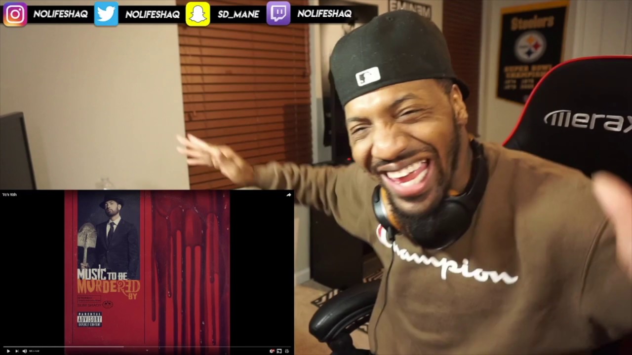 MGK STILL TAKING SHOTS! | Eminem - Yah Yah (ft. Royce , Q-Tip, Black Thought \u0026 Denaun) (REACTION!!!)