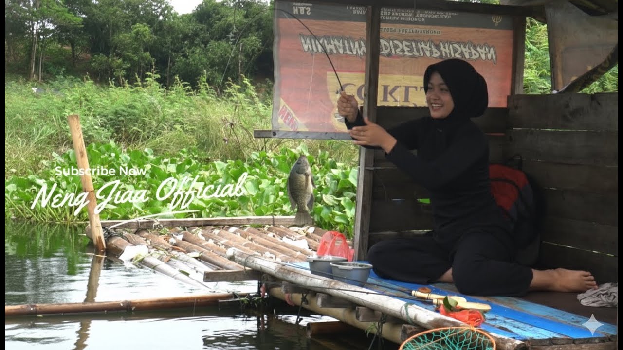GADIS CANTIK MANCING 🎣 DI RAKIT JANGARI! STRIKE NILA BABON HINGGA JORAN MELENGKUNG!