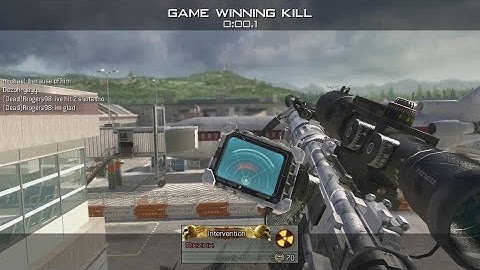 IK HEB EEN GEKKE IW4X TRICKSHOT GEDAAN OP DE TERMINAL! (MW2 Modded Trickshotting!)