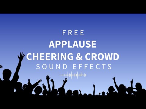 FREE Applause Cheering Crowd Effects 