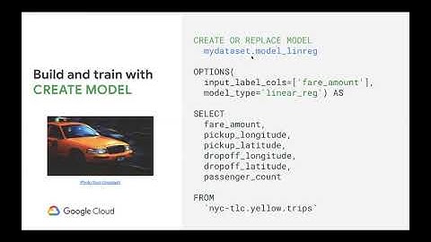MLOps20: Training and Deploying Models at Scale with BigQuery ML
