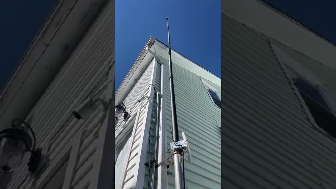 Discover How This Guy Built a HNT Miner Antenna With a Huge Flagpole...