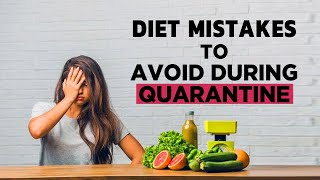 During this lockdown period, we all might resort to some mistakes in
our diet. but what are those and how can you correct them? watch
latest vid...