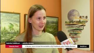 V Muzeu J. A. Komenského ožijí Pradávné světy Zdeňka Buriana (TVS)