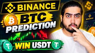 Binance BTC Price Prediction 🔥 Win USDT | Bitcoin Up or Down Trading Explain In Urdu