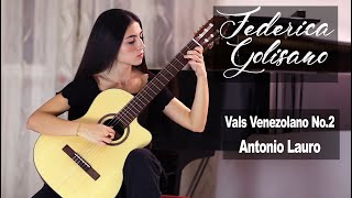 Vals Venezolano No  2 by Antonio Lauro -  Federica Golisano - With my Cort AC160CF