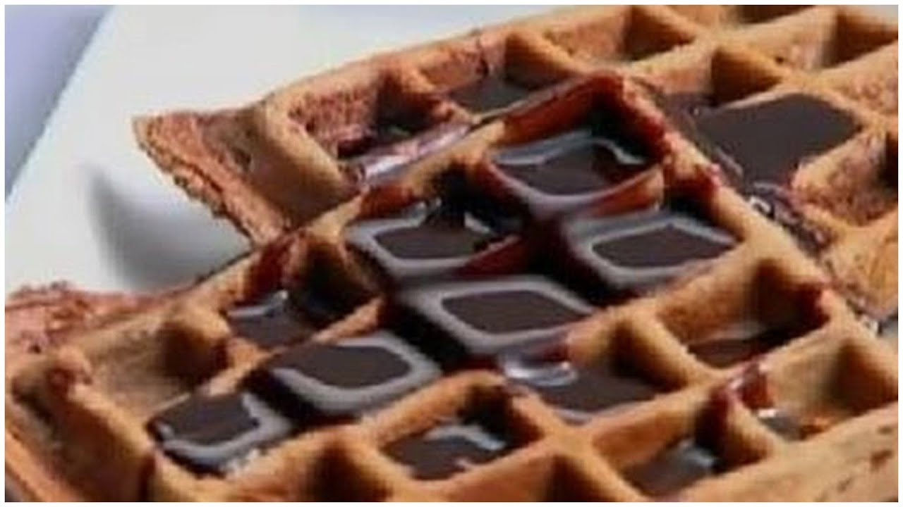 Chocolate Waffles | Fluffy Rich Chocolate Waffles By Sanjeev Kapoor | Khana Khazana