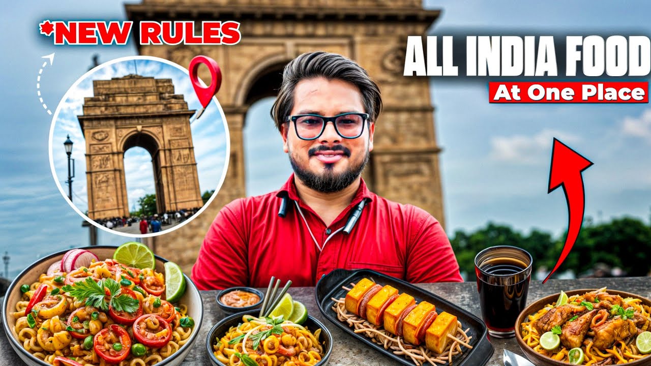 India Gate Delhi tour / India Gate food court /  India Gate Delhi food court / India Gate vlog 2025