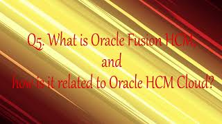 Oracle HCM