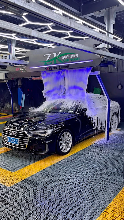 AUTOMATIC TOUCHLESS CAR WASH MACHINE #carcleaning #carwashmachine #autocarwash #carwashing #carwash