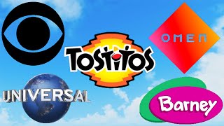 FIND the LOGOS *How to get ALL 5 NEW Logos* TOSTITOS CBS UNIVERSAL OMEN BARNEY! Roblox