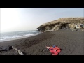 Ajuy, Fuerteventura 2017 - Black Sand Beach / Schwarzer Sand Strand - Puerto de la Peña