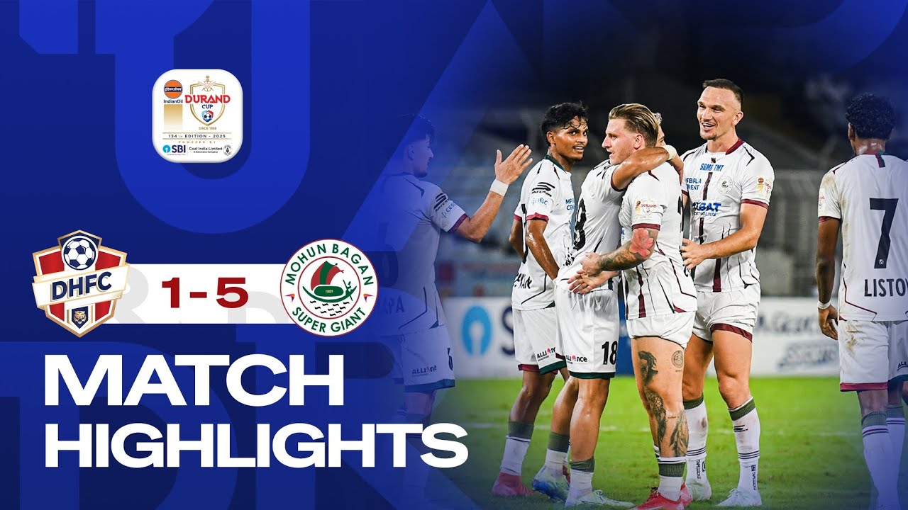 DHFC vs MBSG - Match 30 || 134th Edition of IndianOil Durand Cup || Durand Cup 2025