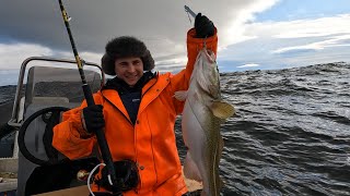 ОТКРЫЛИ СЕЗОН МОРСКОЙ РЫБАЛКИ  / БАРЕНЦЕВО МОРЕ / OPENED THE SEA FISHING SEASON