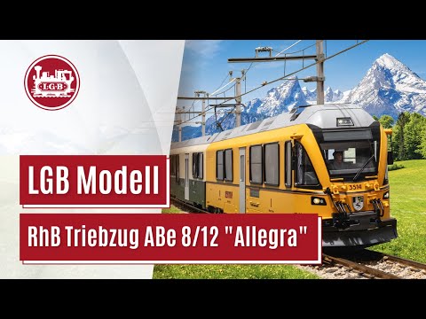 LGB Modell | RhB Triebzug ABe 8/12 "Allegra" | 22227