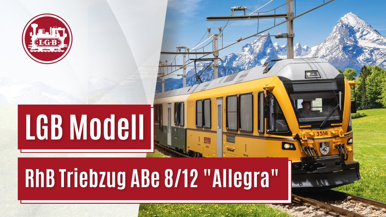 LGB Modell | RhB Triebzug ABe 8/12 