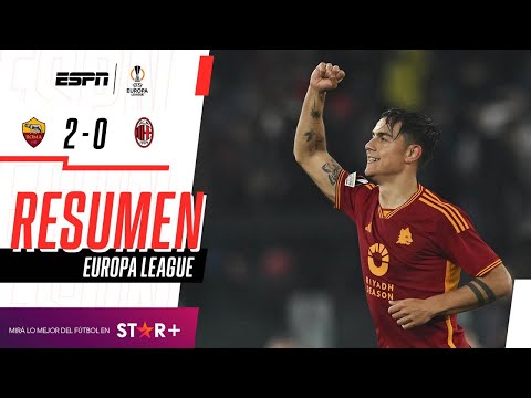 ¡CON UN GOLAZO DE DYBALA, LA LOBA SACÓ BOLETO A SEMIFINALES! | Roma 2-1 Milan | RESUMEN