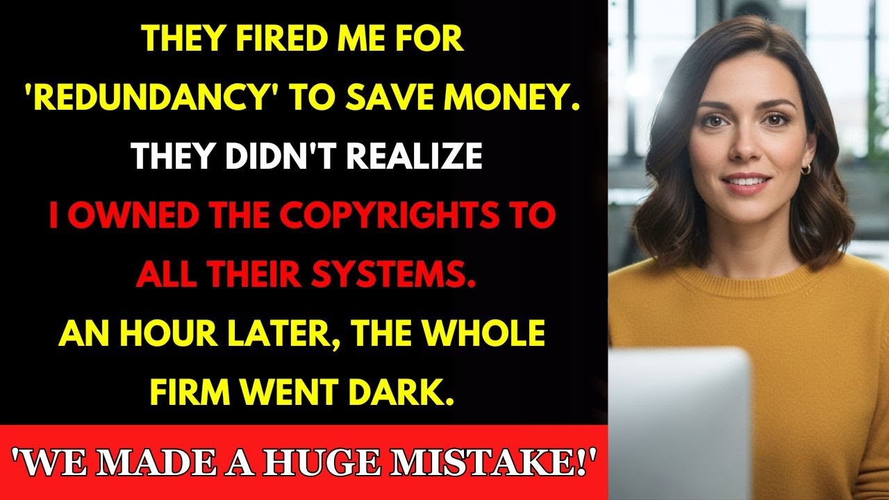 They Fired Me for “Redundancy”—Then Their Shocking Regret Hit Instantly.